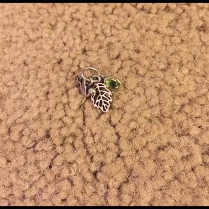 Pandora "Peridot Forest Trinity" Charm