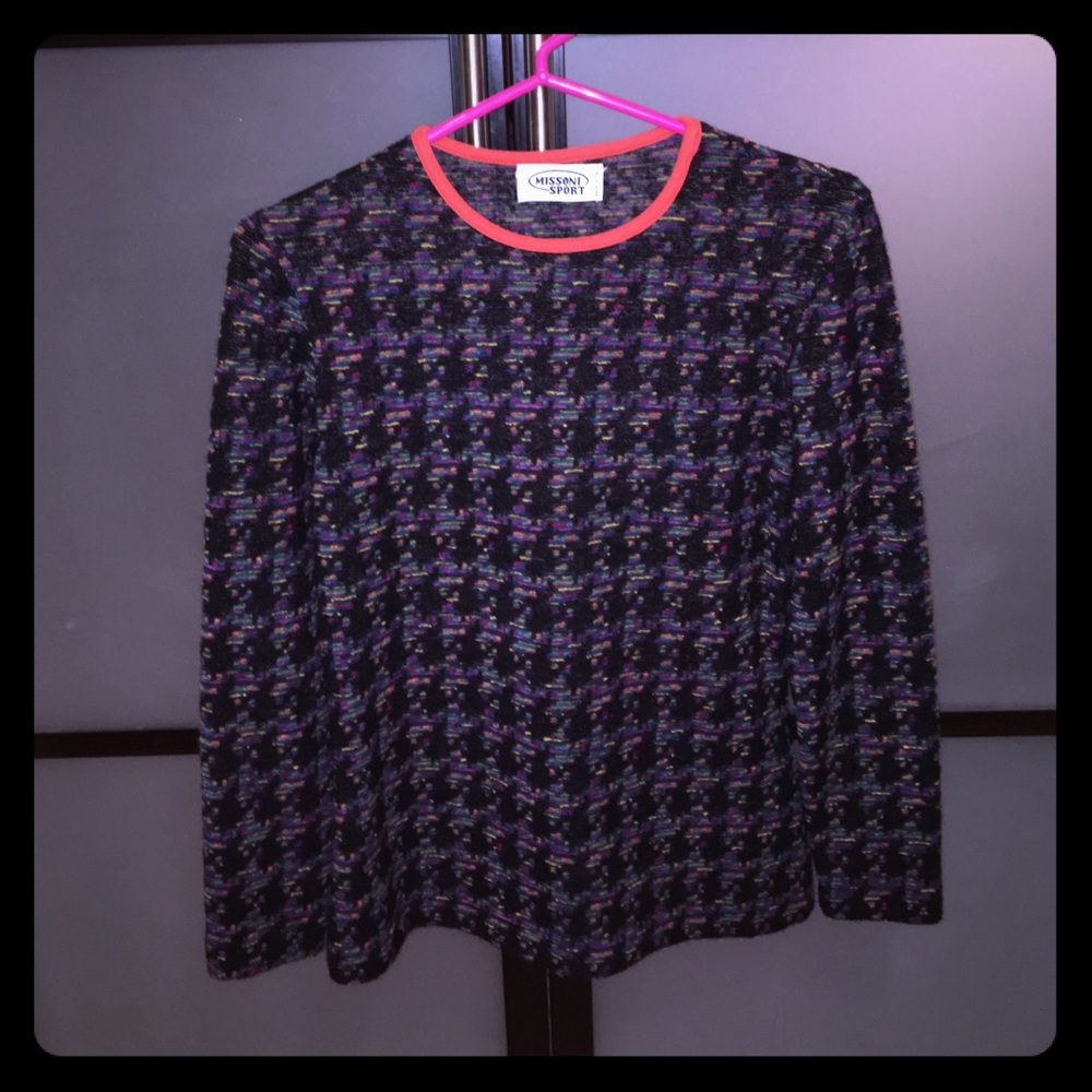 Missoni Houndstooth Top