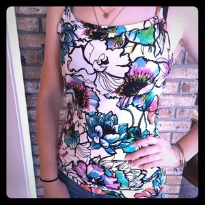 Floral Print tank