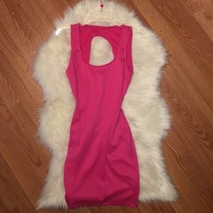 Pink dress