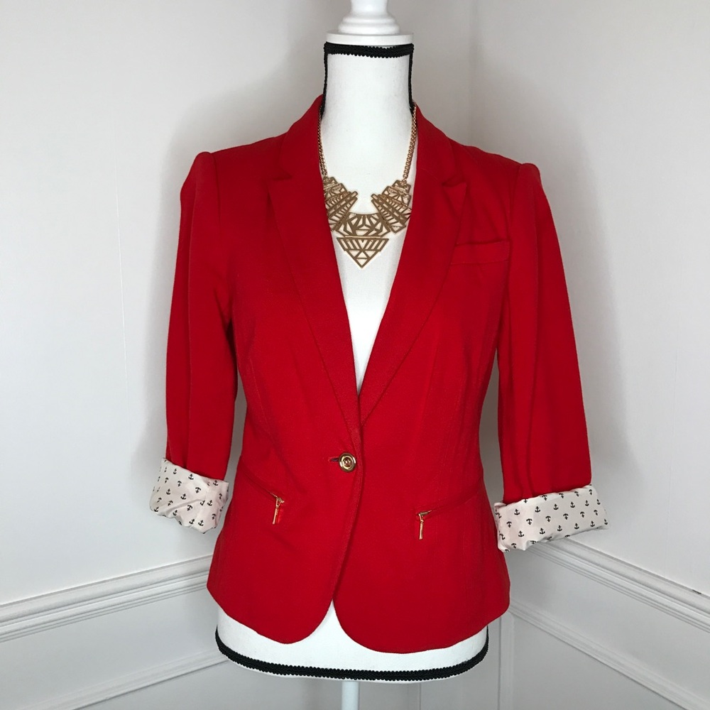 Red Blazer