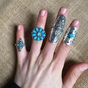 Boho rings