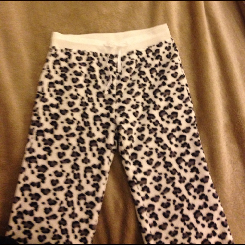 Ladies Wooby plush fleece lounge pants