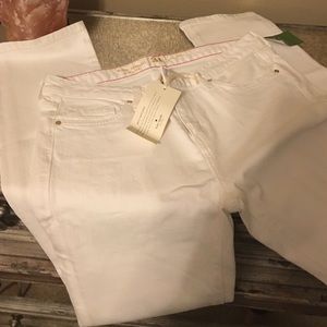 Kate Spade white denim