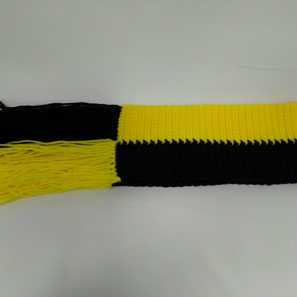 Half and half crochet scarf women handmade
