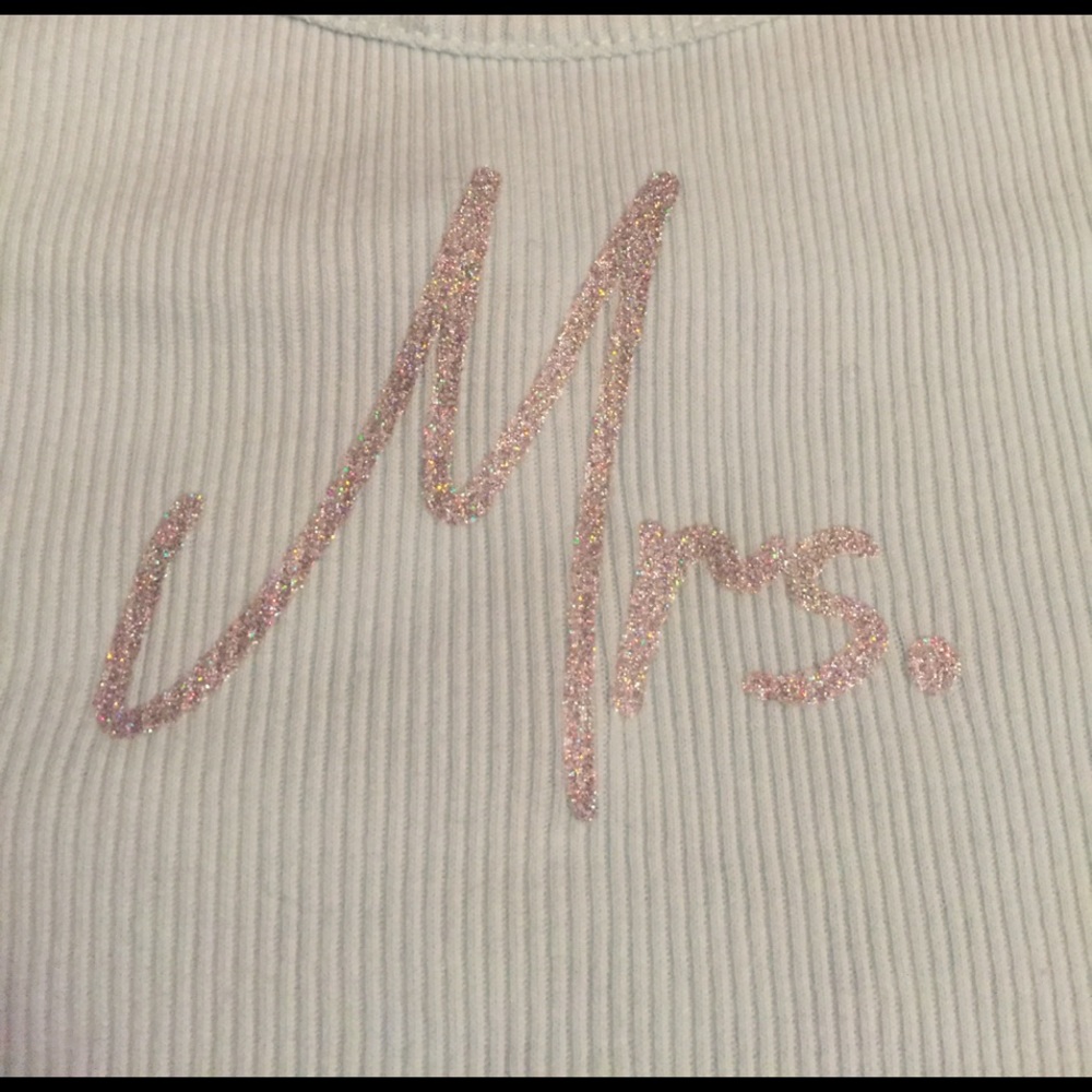 Betsey Johnson "Mrs." sleep tank💥Final Price💥