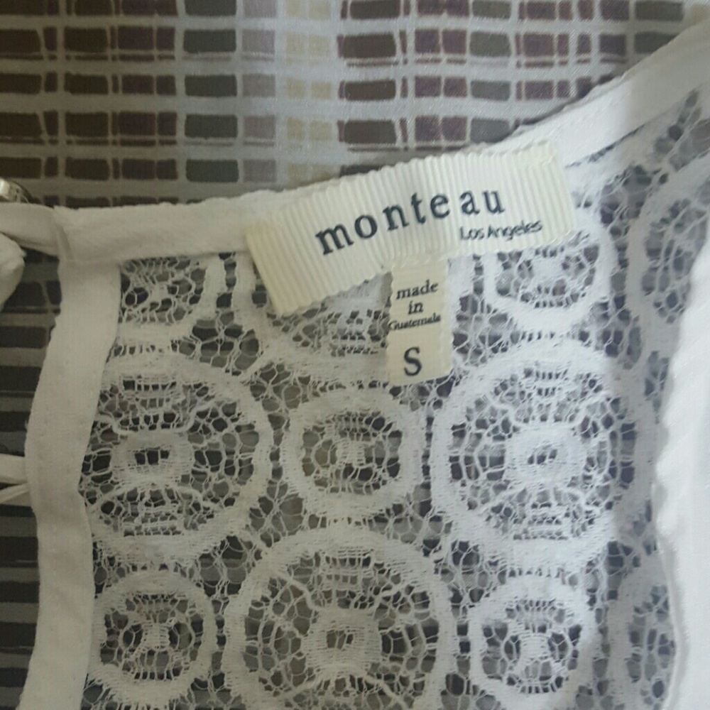 MONTEAU BLOUSE SIZE S - Picture 2 of 5