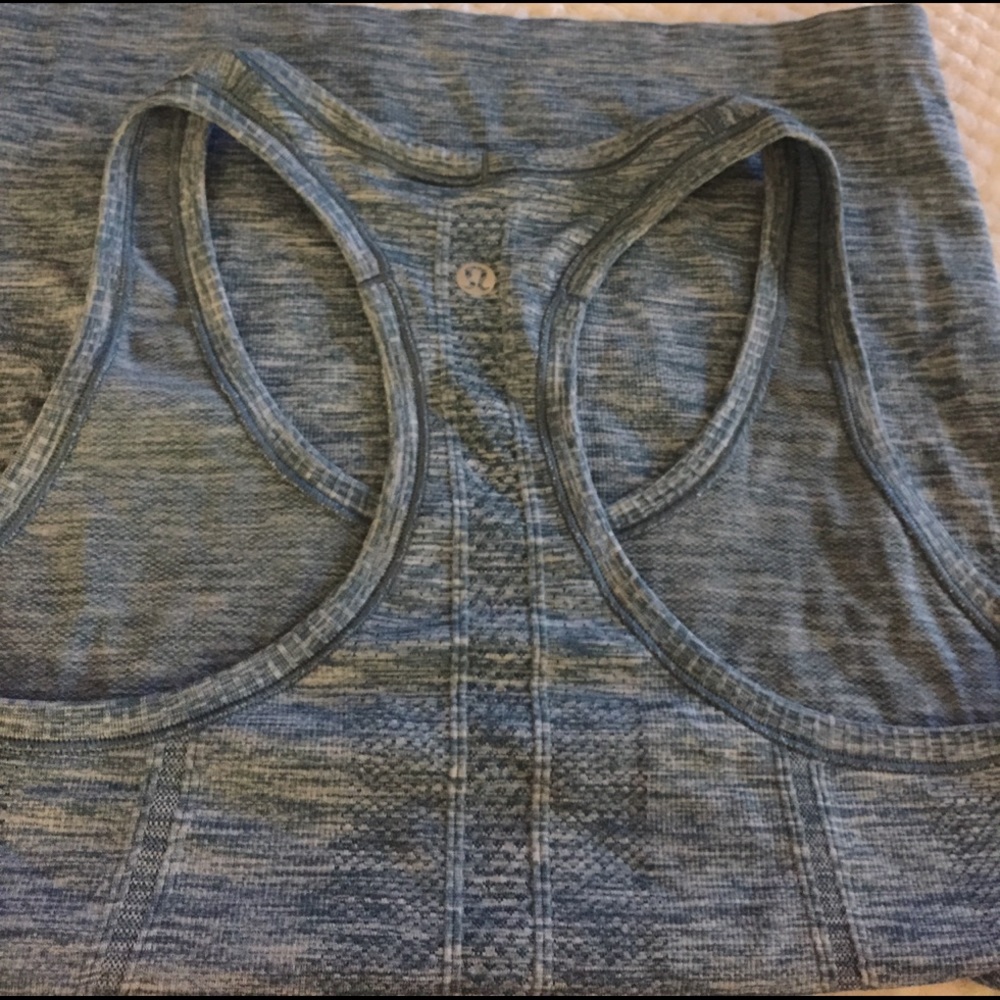 Lulu lemon workout top blue
