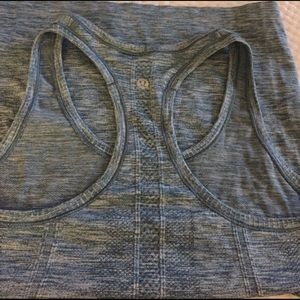 Lulu lemon workout top blue