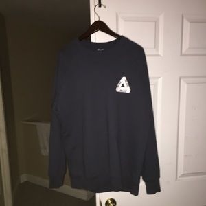 Palace navy crewneck