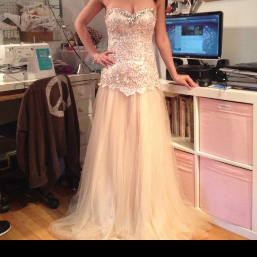 Mermaid prom dress