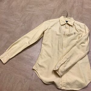 Ralph Lauren Yellow Oxford Shirt