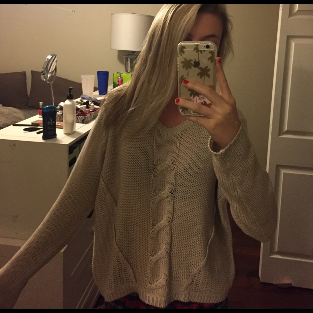 Knit sweater