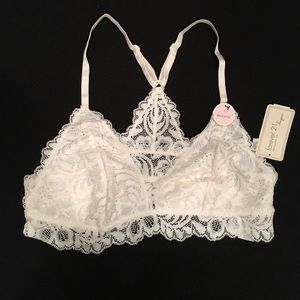 Ivory Lace Bralette