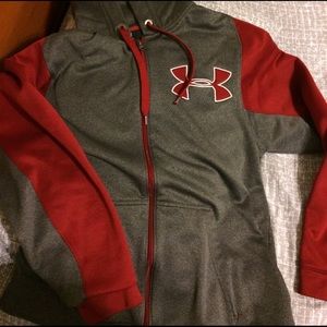 Under armor zip up