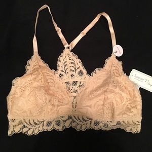 Nude Lace Bralette
