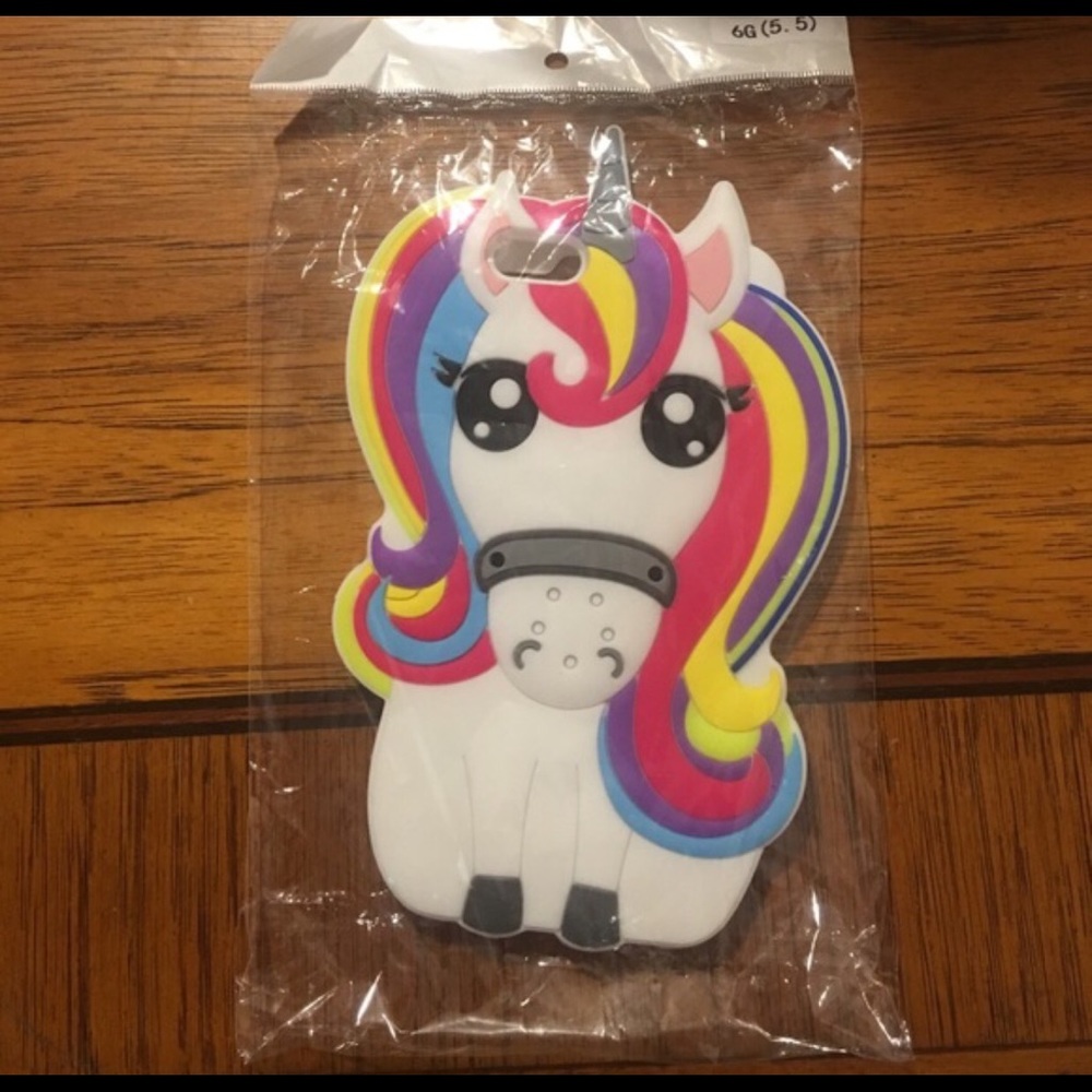 🦄🔴SOLD🔴Unicorn Phone Case: IPhone 6 +🦄