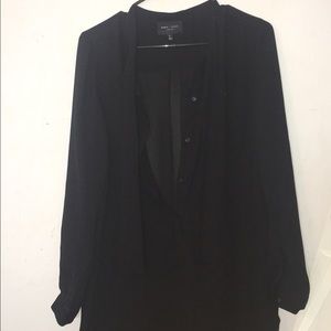 Black long sleeve dress