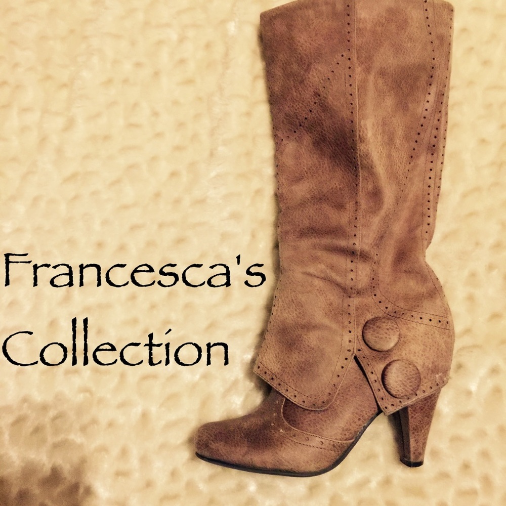 Victorian style tall boots