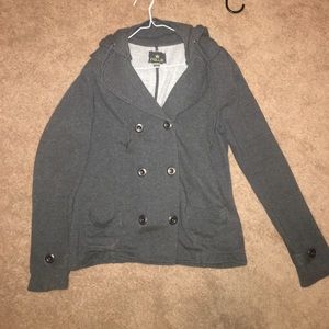 Grey Pea Coat