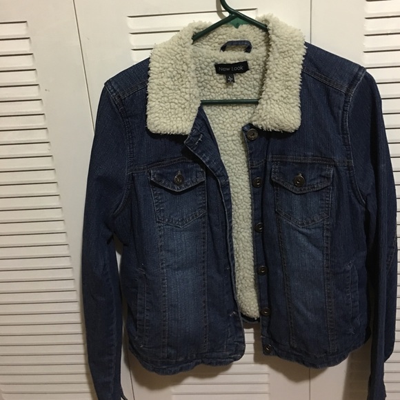 PacSun Jackets & Blazers - Sherpa collar on a cute denim jacket!