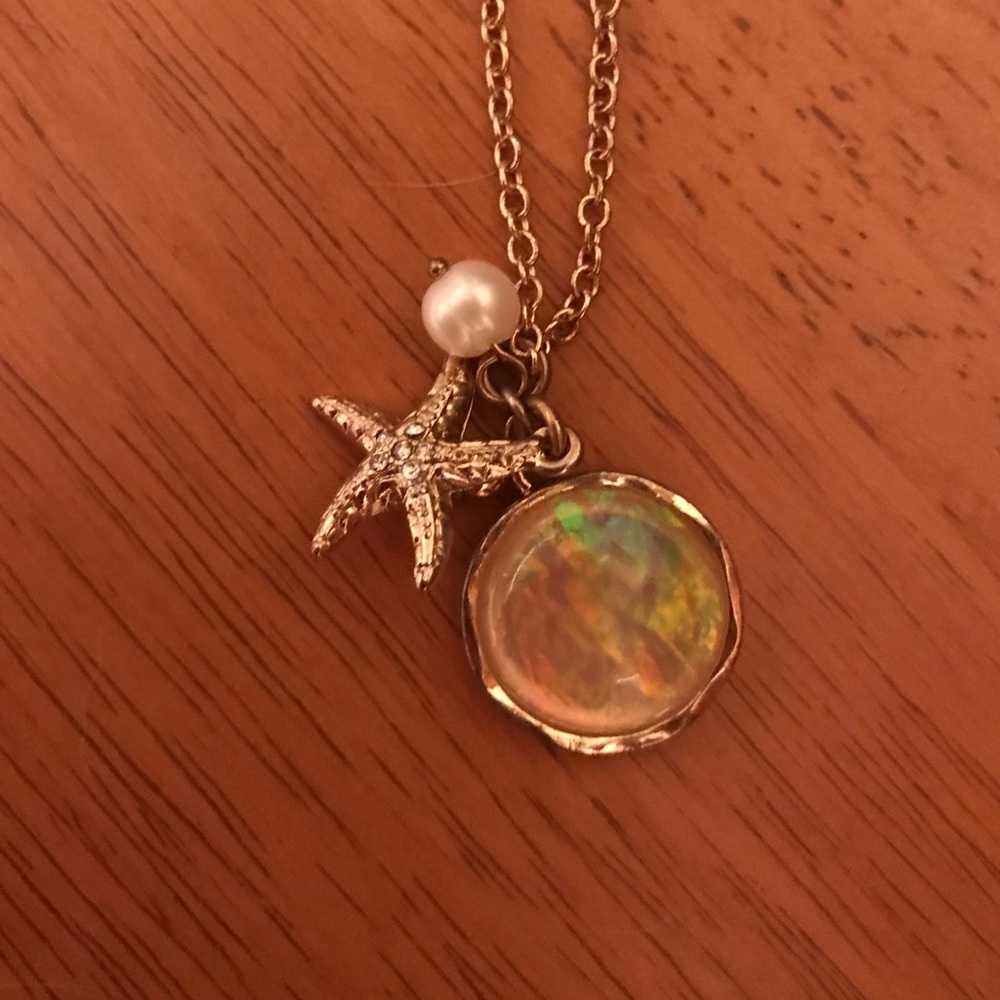 Lilly Pulitzer mermaid necklace