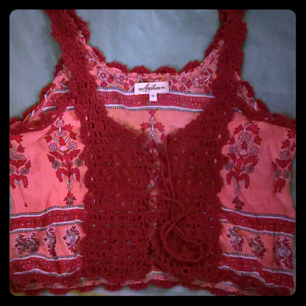 Arnhem Stella Crochet Festival Top Free People S