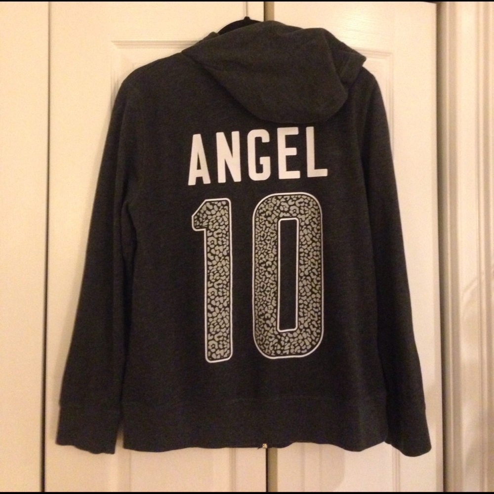 VICTORIA'S SECRET charcoal hoodie