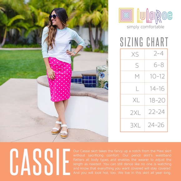 LuLaRoe Cassie Skirt - Picture 4 of 4