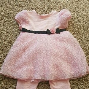 Little Me Rosette Dress