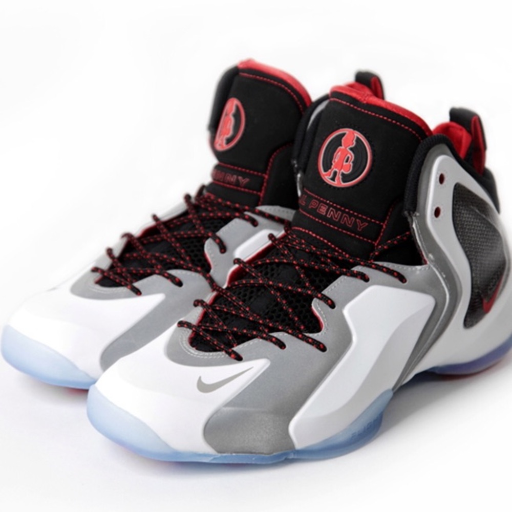 authentic nike 3m white lil penny posites 10.5