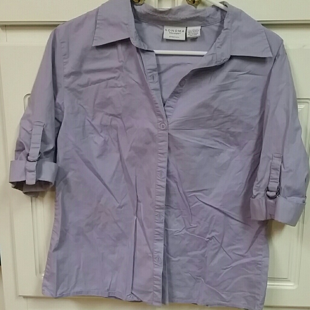 Lavender  blouse