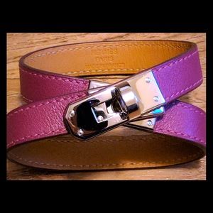 🛑SALE!! Hermes Kelly Double Tour Bracelet - Tosca