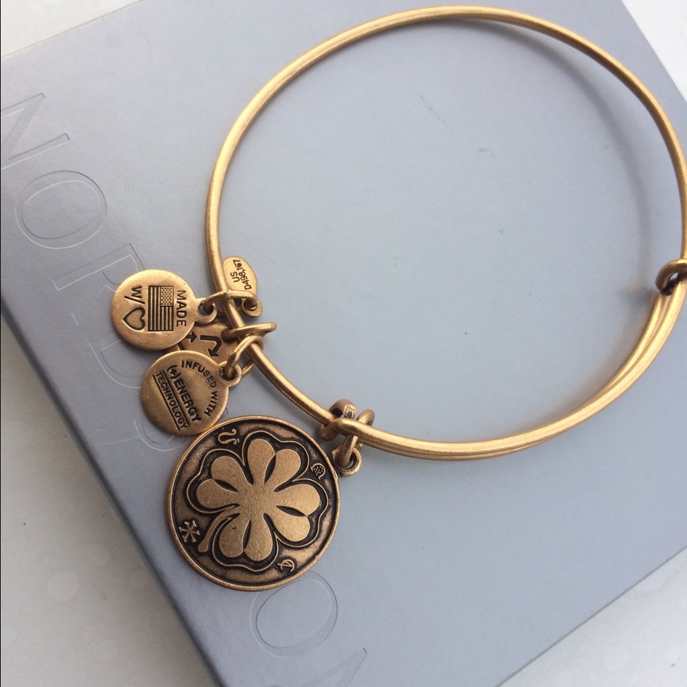 Alex & Ani Four Leaf Clover Bracelet