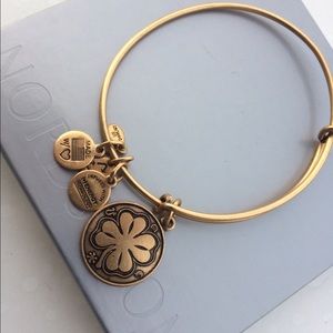 Alex & Ani Four Leaf Clover Bracelet