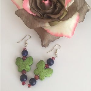 Butterfly earrings by Ana