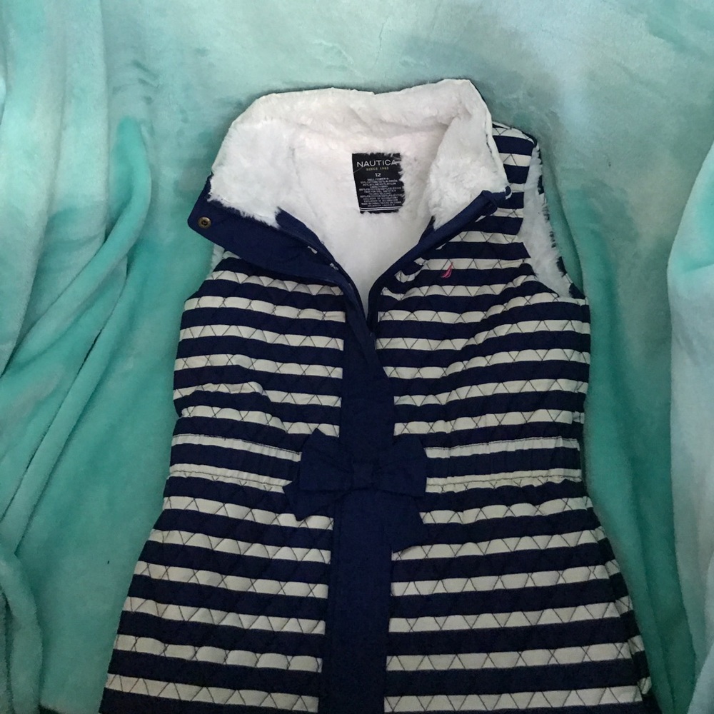 NAUTICA NAVY BLUE GIRL VEST