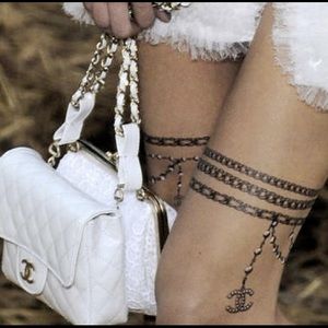 Authentic Chanel Tattoos Vintage sold out