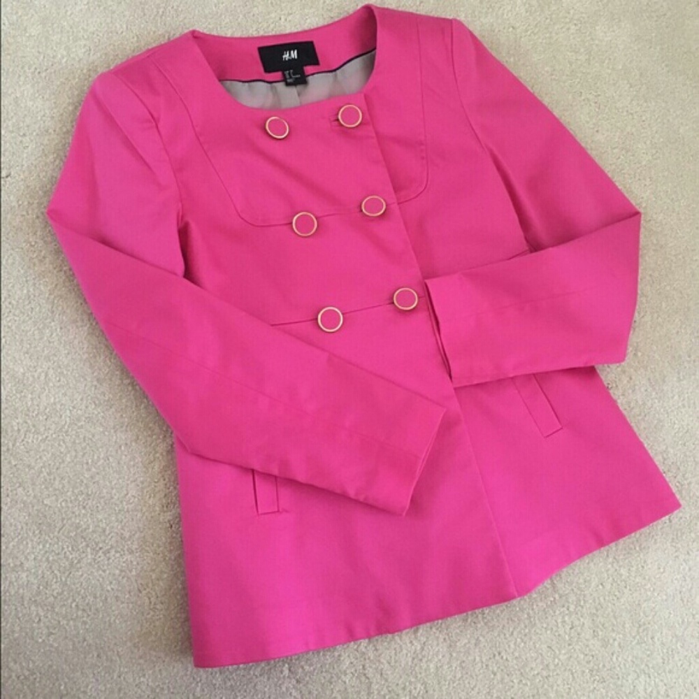NWOT   H@M pink blazer