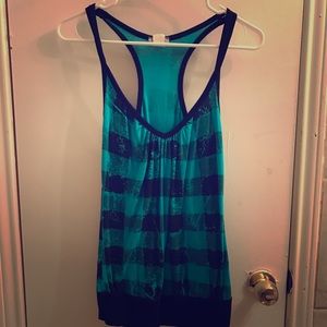 Racerback tank top