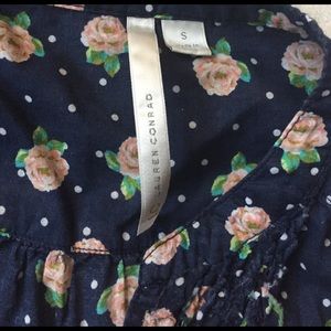 LC Lauren Conrad Tops - cute polka dotted floral shirt lauren conrad LC Lauren Conrad Tops - cute polka dotted floral shirt lauren conrad