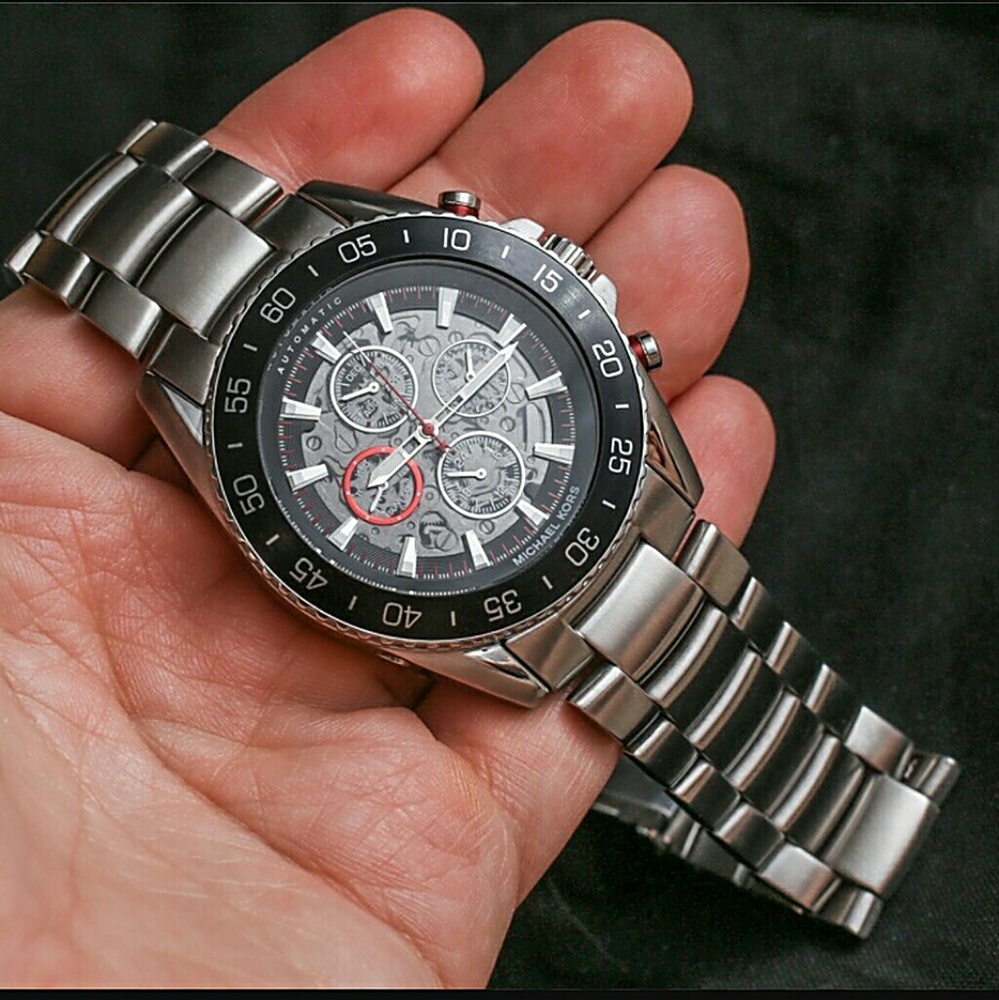 (1 LEFT IN STOCK) Michael Kors Automatic Watch - Picture 2 of 4