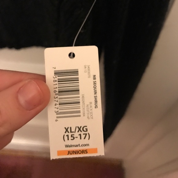 NWT Black Sparkle Cardigan 💁🏻 - Picture 3 of 4