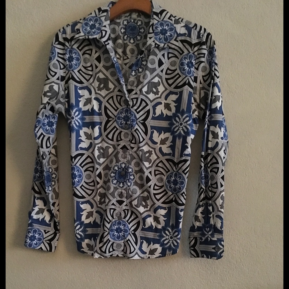 Foxcroft Wrinkle Free Button-Down Collared Shirt