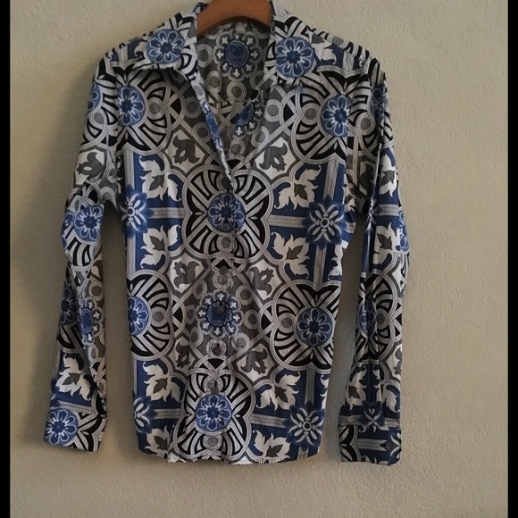 Foxcroft Wrinkle Free Button-Down Collared Shirt - Picture 1 of 4