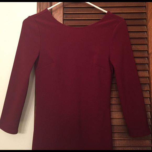 Beautiful Maroon Dress - Picture 2 of 4