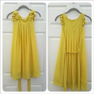 Mustard dress