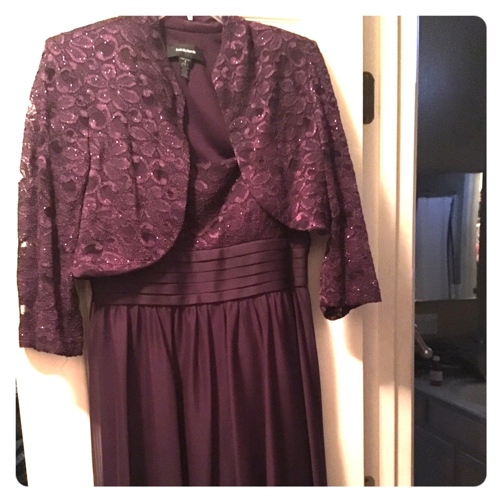 Floor length Mother of the Bride dress