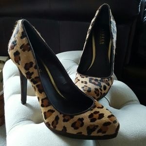 Leopard Print Calf-Hair "Kailee II" Pumps