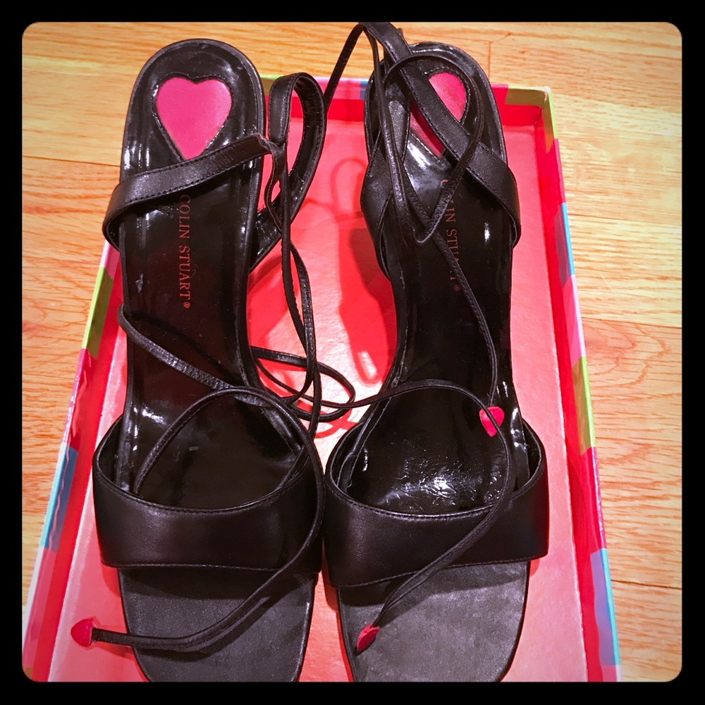 Leather strapped sandals